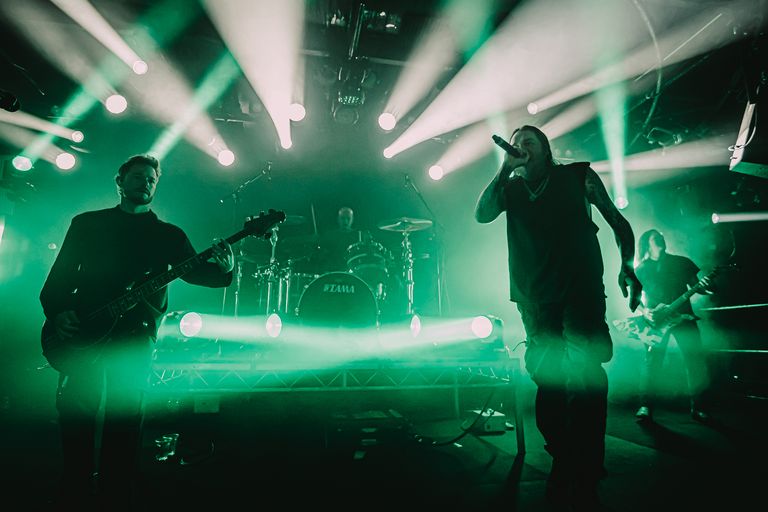 Wage War performing in Adelaide at The Gov